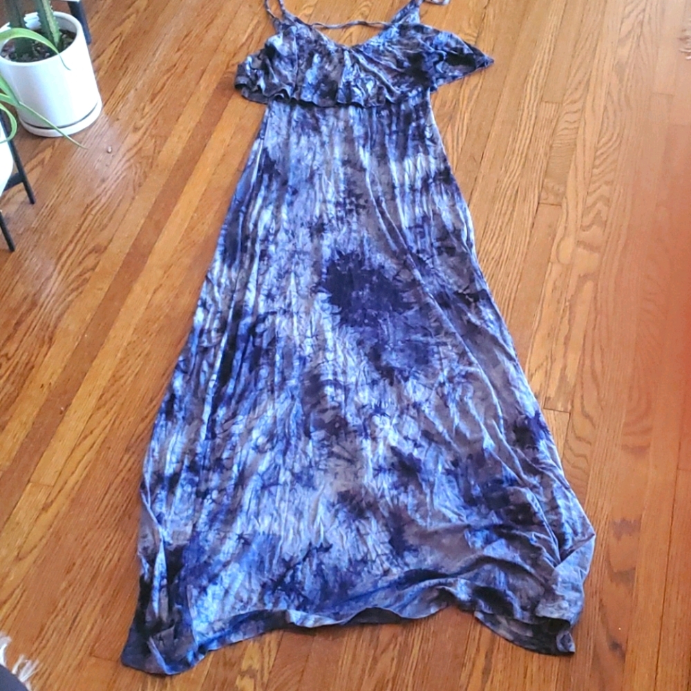 Tie dye maxi